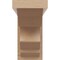 Ekena Millwork 4"W x 8"D x 8"H Classic Sheridan Rough Cedar Woodgrain TimberThane Corbel, Primed Tan CORUR04X08X08SHERCPR - alternate 5